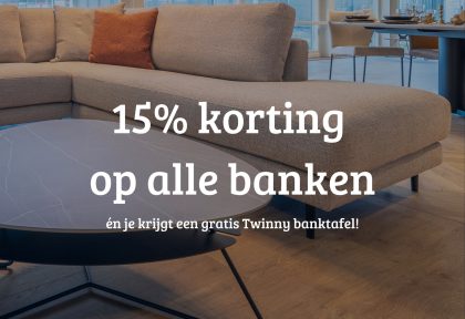 Verbouwingsactie = extra veel voordeel!